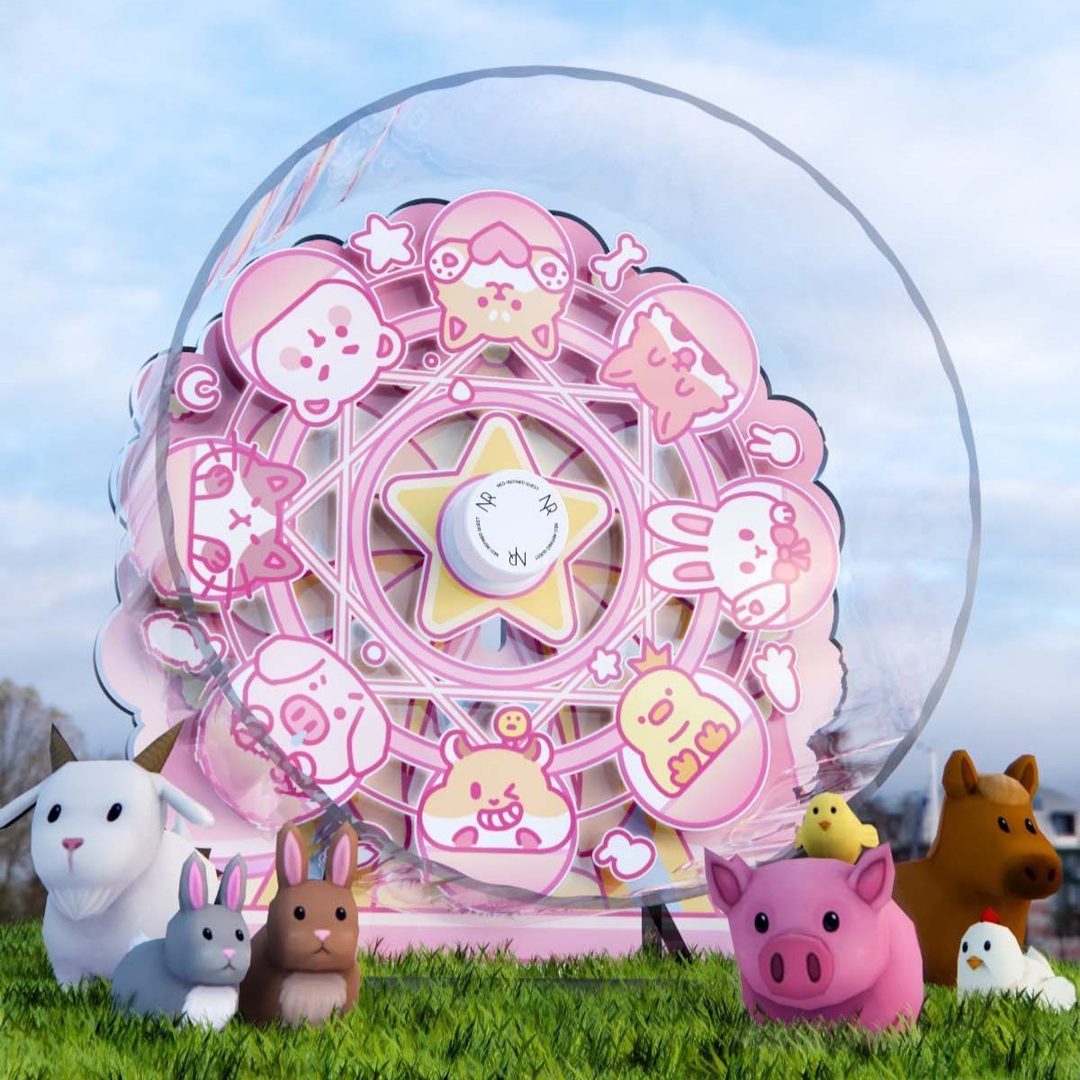 Dream Seekers Series Hamster Running Wheel - MyMinipaws