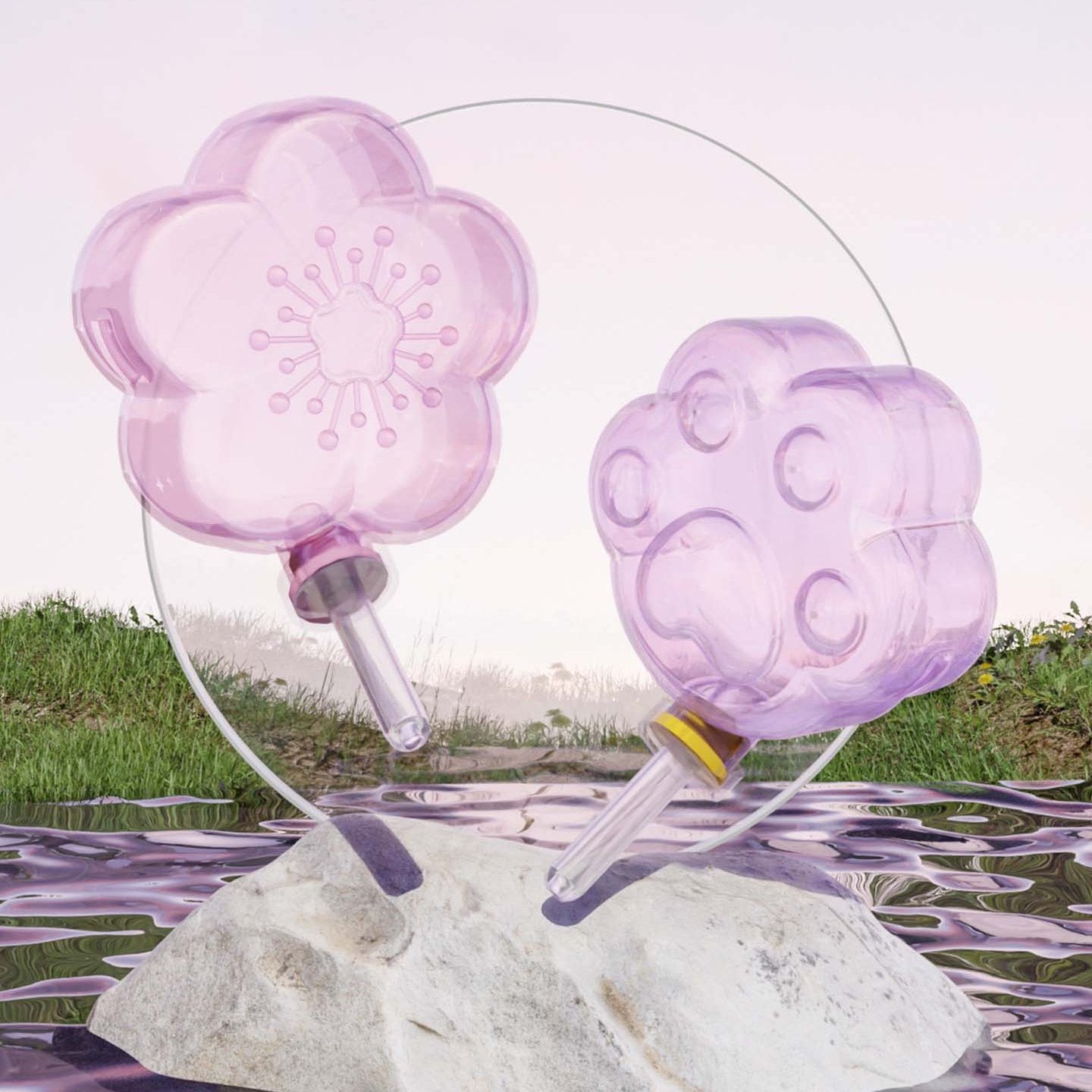 Sakura Sip Bottle - Cat Paw Edition and Blossom Edition - MyMinipaws